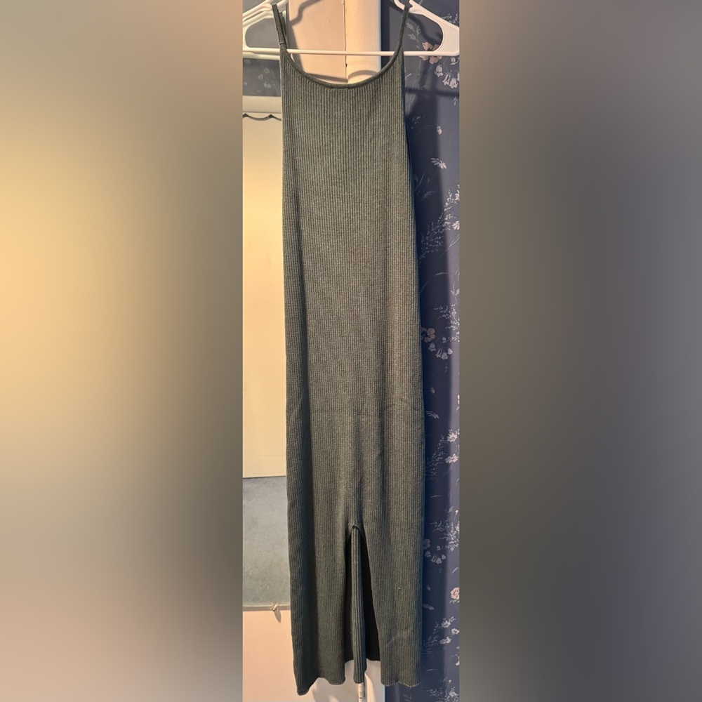 Francesca’s Full Length Ribbed Body Con Dress - Picture 2 of 4